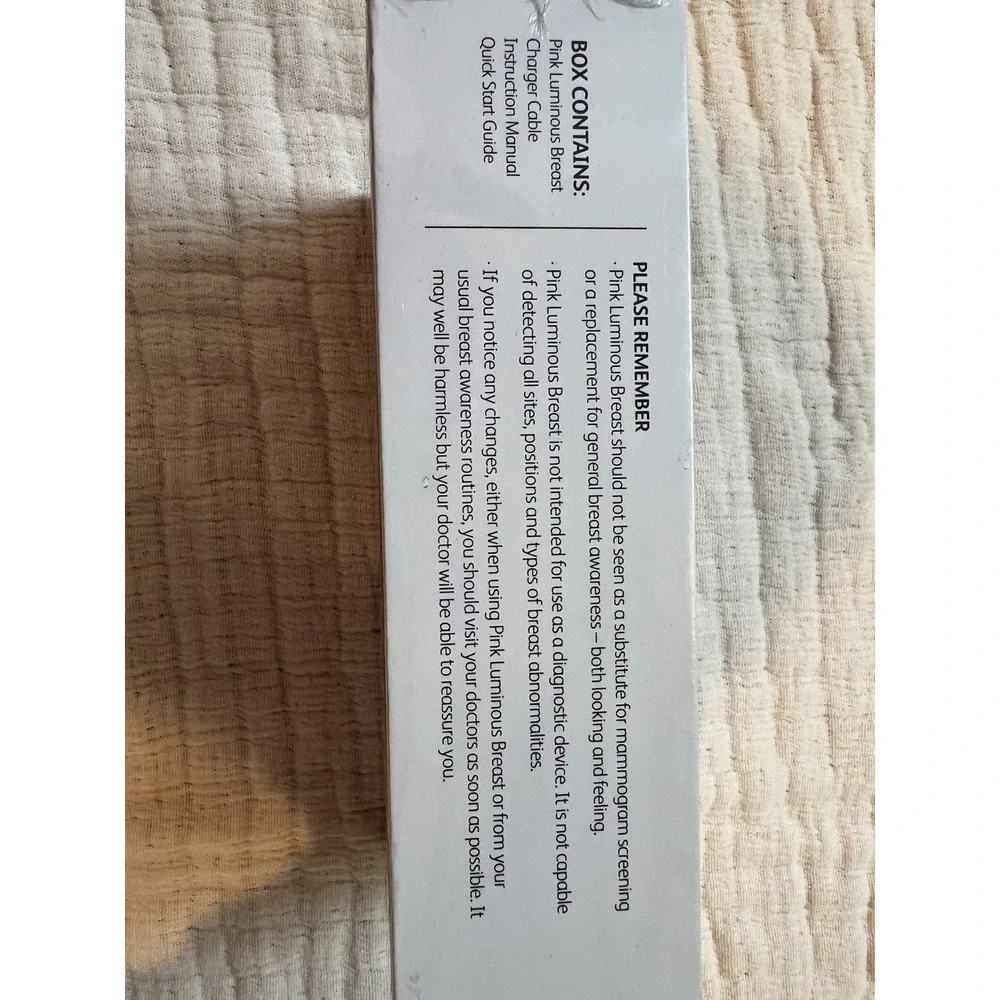 Pink Luminious Breast Breast Familiarity Assistance Tool New